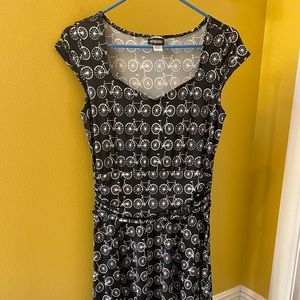 Bicycle Dress-Retro Style